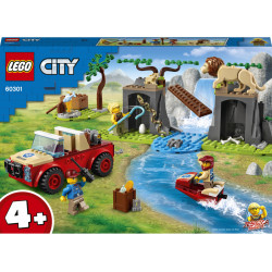 Lego City - Záchranářský teréňák do divočiny