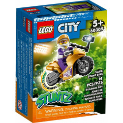 Lego City - Kaskadérská motorka se selfie tyčí