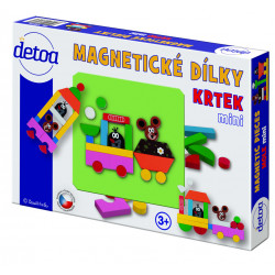 Magnetické puzzle dílky Krtek mini