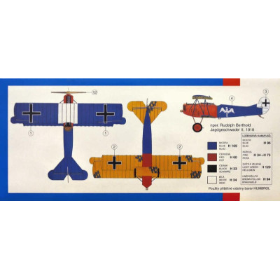 Slepovací model Fokker D-VII