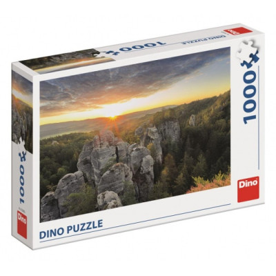 Puzzle - Skalnaté stěny, 1000 dílků