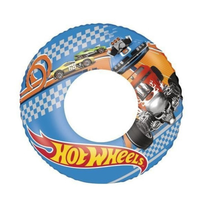 BESTWAY - Nafukovací kruh Hot Wheels, 56 cm