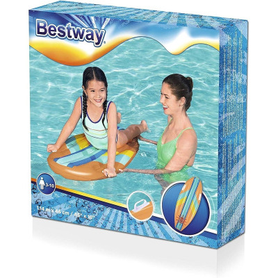 BESTWAY - Nafukovací lehátko Surf s madly