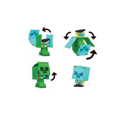 Minecraft figurka 2v1 - Creeper & Charged Creeper