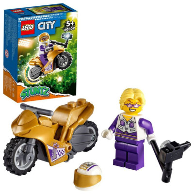 Lego City - Kaskadérská motorka se selfie tyčí