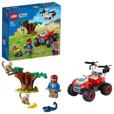 Lego City - Záchranářská čtyřkolka do divočiny