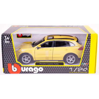 Bburago - Porsche Cayenne Turbo Yellow