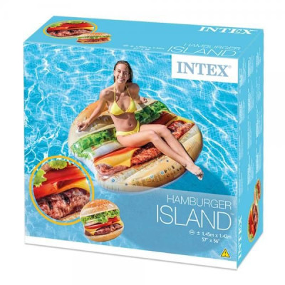 INTEX - Nafukovací lehátko Hamburger