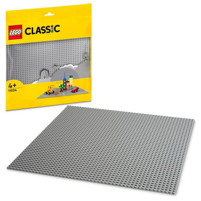 LEGO Classic - Podložka na stavění, šedivá