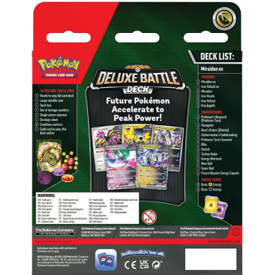 Pokémon TCG: Deluxe Battle Deck - Miraidon & Koraidon