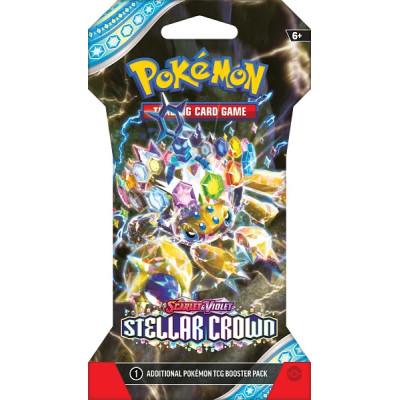 Pokémon TCG: SV07 Stellar Crown - 1 Blister Booster