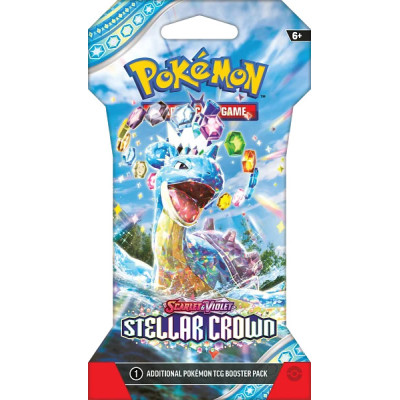 Pokémon TCG: SV07 Stellar Crown - 1 Blister Booster